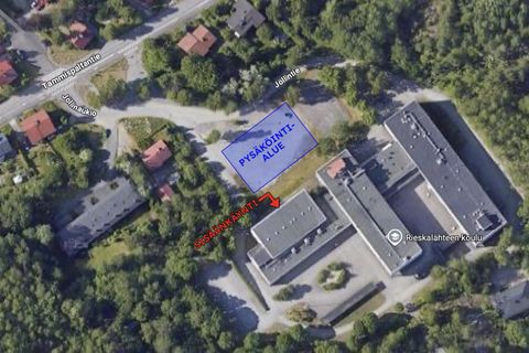 Map: parking and entrance to the competition venue